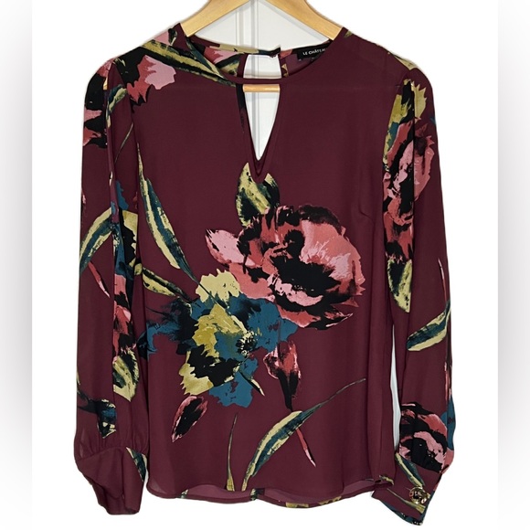 LaChateau long sleeve floral top, size XSmall. - Picture 11 of 11